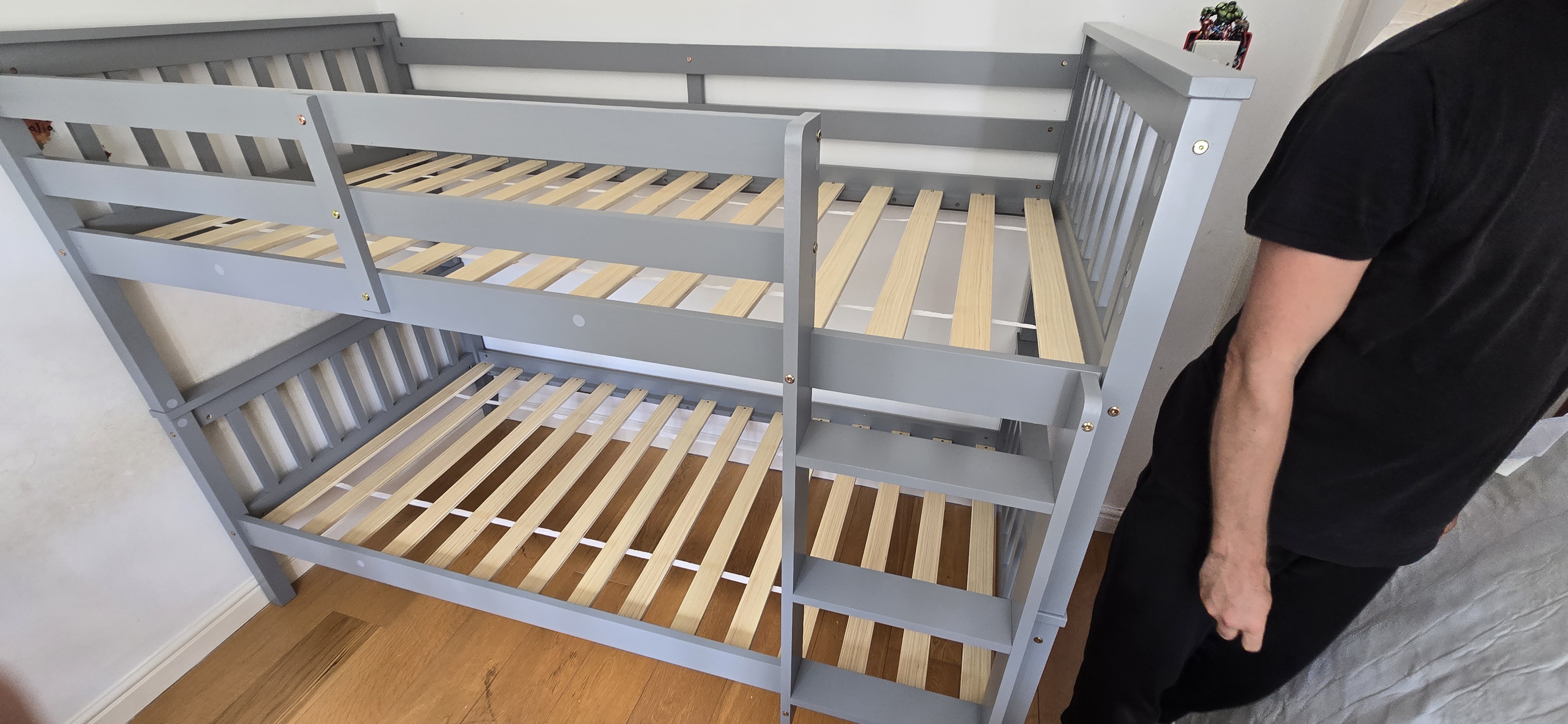Ottoman bed built level & squeak-free